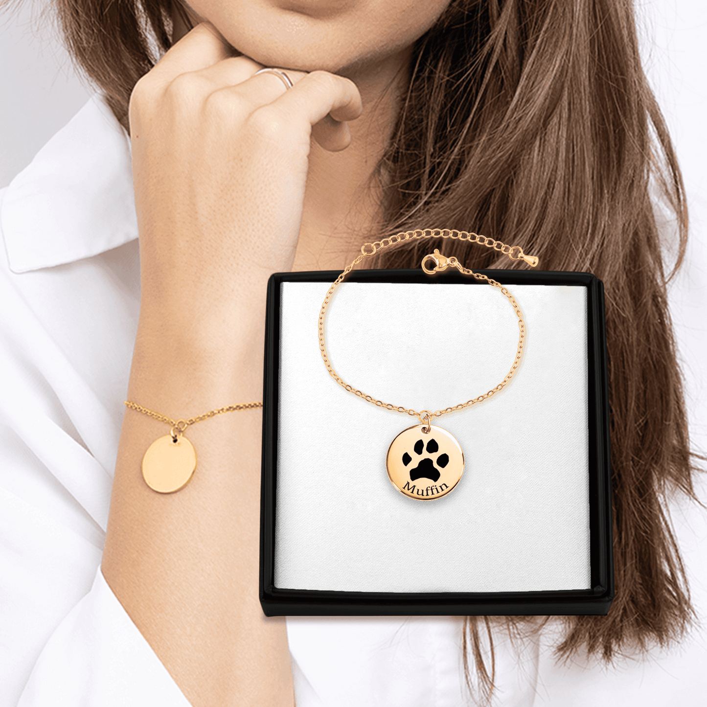 Pfotenabdruck-Armband