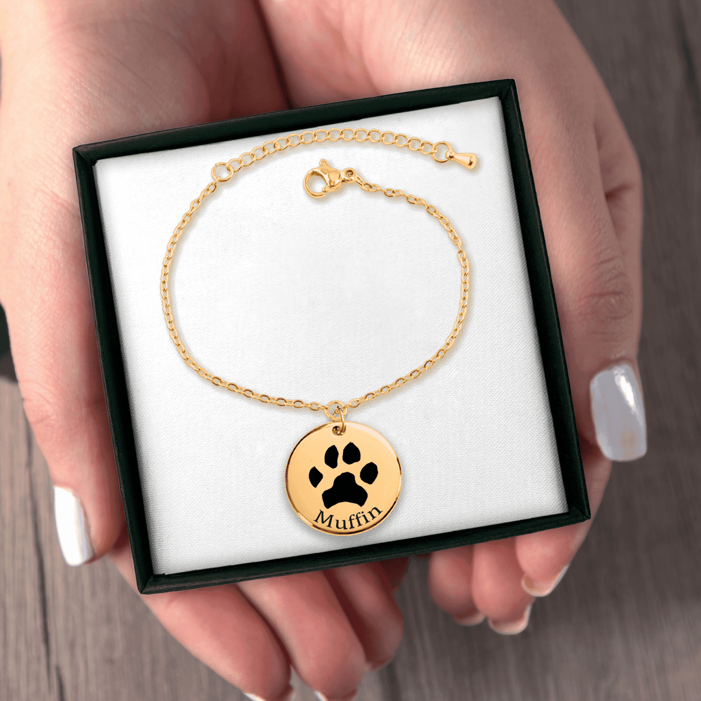 Dog Pawprint Bracelet